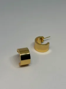 Polished Statement Hoops